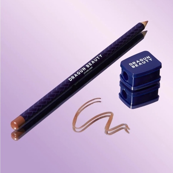 NIB - Dragun Beauty - On Point Lip Job Duo lip job liner + lip pencil sharpener - Picture 1 of 6